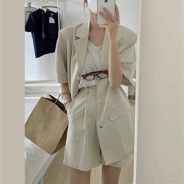 ナチュラルサマーセットアップ 5215-画像2-韓国ファッション通販POPREA［ポップリア］