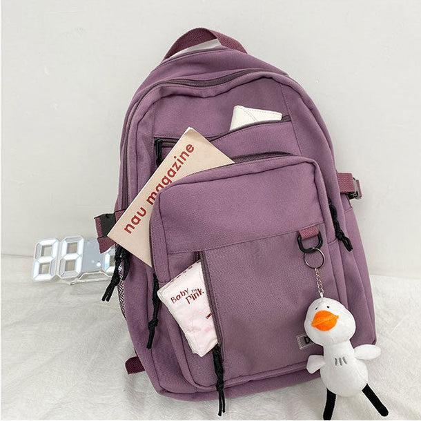 シンプルカジュアルバックパック 5037-画像30-韓国ファッション通販POPREA［ポップリア］