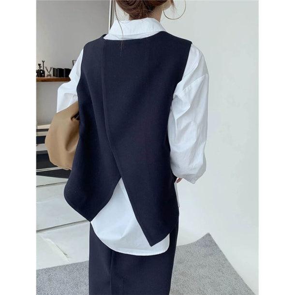 スリーピーススーツセットアップ 5044-画像31-韓国ファッション通販POPREA［ポップリア］