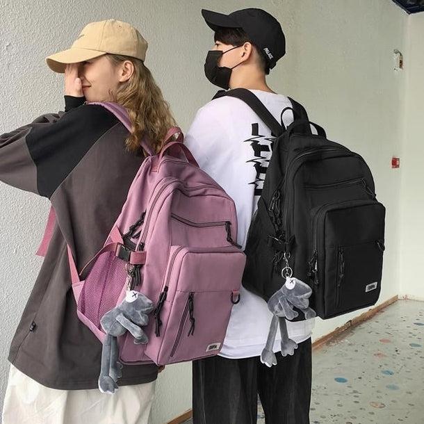 シンプルカジュアルバックパック 5037-画像34-韓国ファッション通販POPREA［ポップリア］