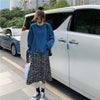 ヒョウ柄ロングスカート 5071-画像3-韓国ファッション通販POPREA［ポップリア］