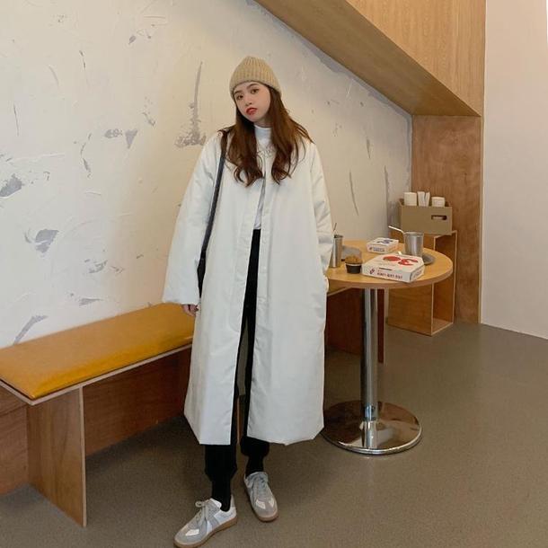 バッグドロストロングコート 4817-画像3-韓国ファッション通販POPREA［ポップリア］