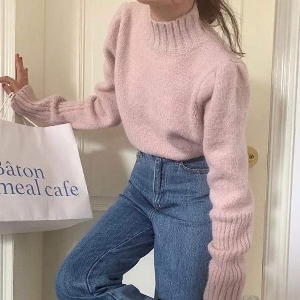 ふんわりハイネックニット 4890-画像3-POPREA