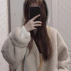 ラムウール中綿コート 4734-画像3-韓国ファッション通販POPREA［ポップリア］