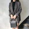 グレンチェックテーラードジャケット 4971-画像3-韓国ファッション通販POPREA［ポップリア］
