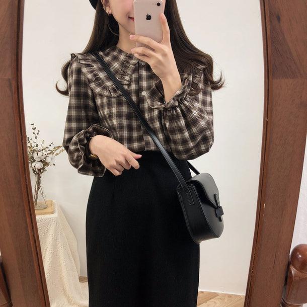 ブラックミディスカート 5026-画像3-POPREA