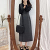 スリットキャミジャンパースカート 4786-画像3-韓国ファッション通販POPREA［ポップリア］