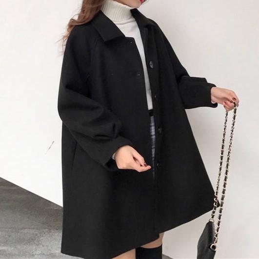 チューリップ袖ショートコート 4898-画像3-韓国ファッション通販POPREA［ポップリア］