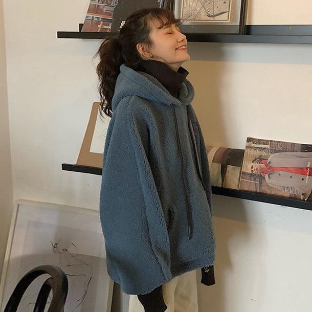 タートルボアパーカー 5051-画像3-韓国ファッション通販POPREA［ポップリア］