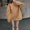 ベーシックDEUXロゴトレーナー 4845-画像4-韓国ファッション通販POPREA［ポップリア］