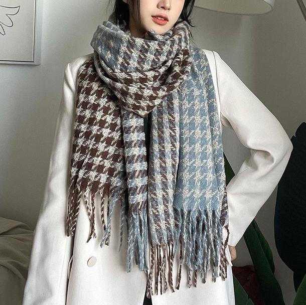 ソフトカラーパターンマフラー 4905-画像4-韓国ファッション通販POPREA［ポップリア］