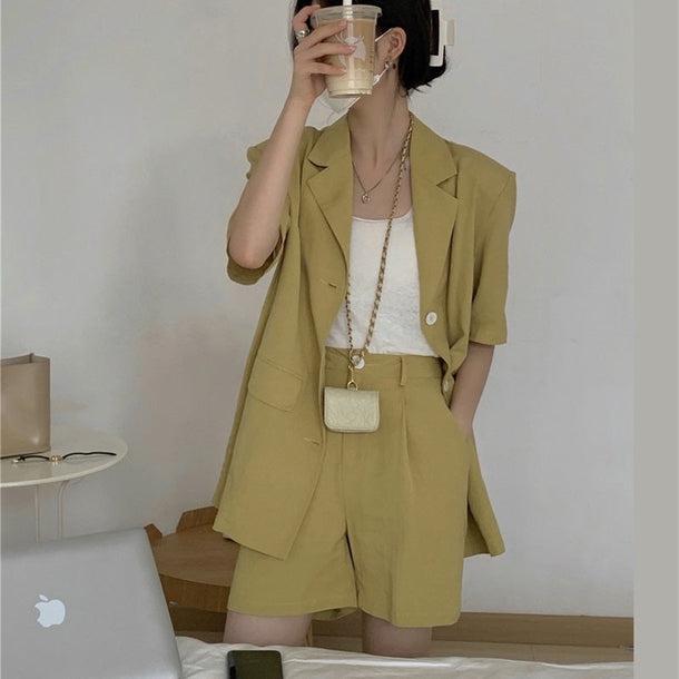 ナチュラルサマーセットアップ 5215-画像4-韓国ファッション通販POPREA［ポップリア］