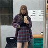 ナチュラルブルーチェックセットアップ 5013-画像4-韓国ファッション通販POPREA［ポップリア］