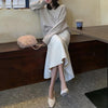 ハイウエストニットマーメイドスカート 4917-画像4-韓国ファッション通販POPREA［ポップリア］