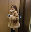 カフェカラーボアルーズジャケット 4833-画像4-韓国ファッション通販POPREA［ポップリア］