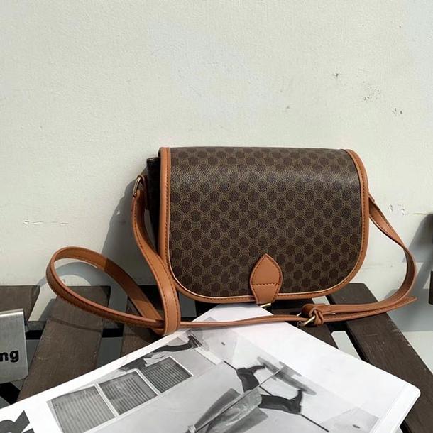 シンプルラウンドショルダーバッグ 4893-画像4-韓国ファッション通販POPREA［ポップリア］