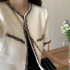 クラシカルツイードサマージャケット 5386-画像5-韓国ファッション通販POPREA［ポップリア］