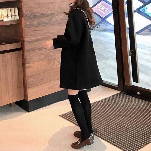 チューリップ袖ショートコート 4898-画像5-韓国ファッション通販POPREA［ポップリア］