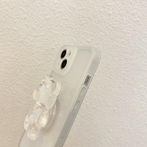 クリアくまちゃんスマホグリップ 5162-画像5-韓国ファッション通販POPREA［ポップリア］