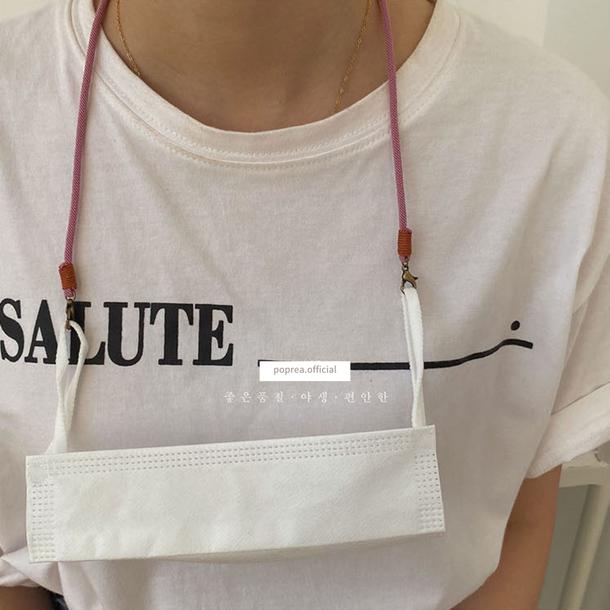 くすみ織り色マスクストラップ 4672-画像5-韓国ファッション通販POPREA［ポップリア］