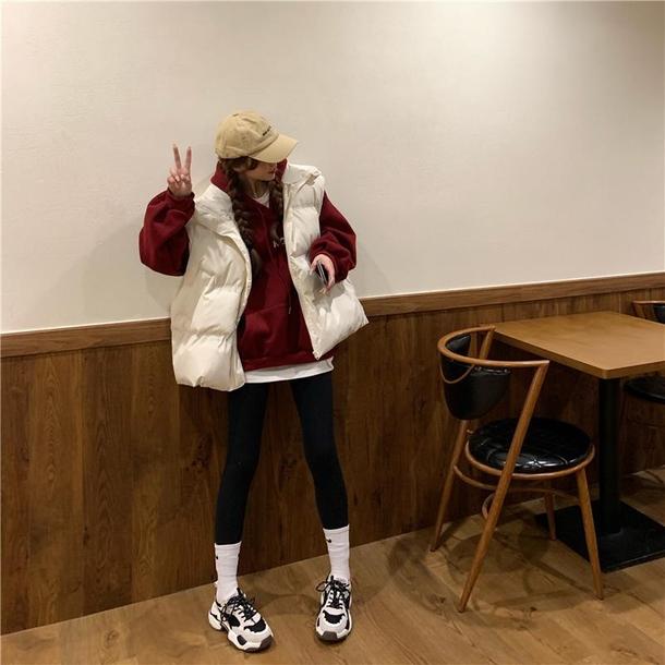 エコダウンベスト 4780-画像5-韓国ファッション通販POPREA［ポップリア］