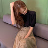 サマーニット&レトロフラワースカート 5169-画像5-韓国ファッション通販POPREA［ポップリア］