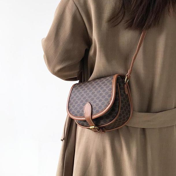 シンプルラウンドショルダーバッグ 4893-画像5-韓国ファッション通販POPREA［ポップリア］