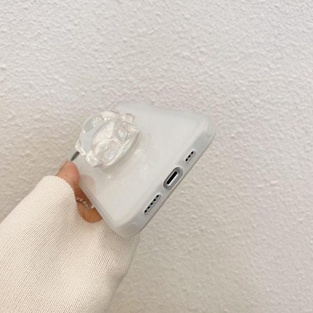 クリアくまちゃんスマホグリップ 5162-画像6-韓国ファッション通販POPREA［ポップリア］