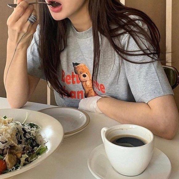 くまちゃんTシャツ 5103-画像6-韓国ファッション通販POPREA［ポップリア］