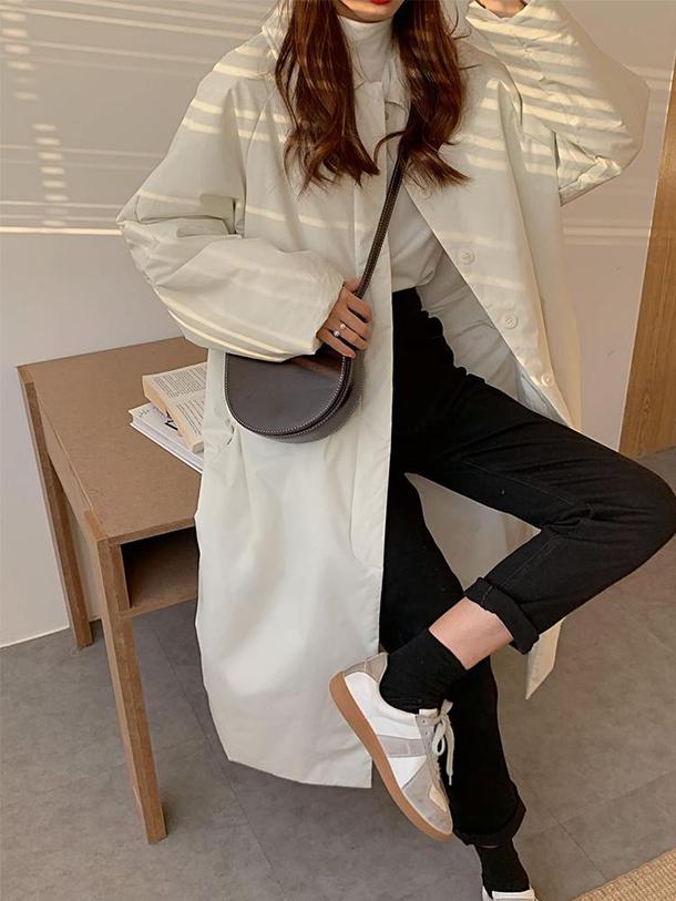 バッグドロストロングコート 4817-画像6-韓国ファッション通販POPREA［ポップリア］