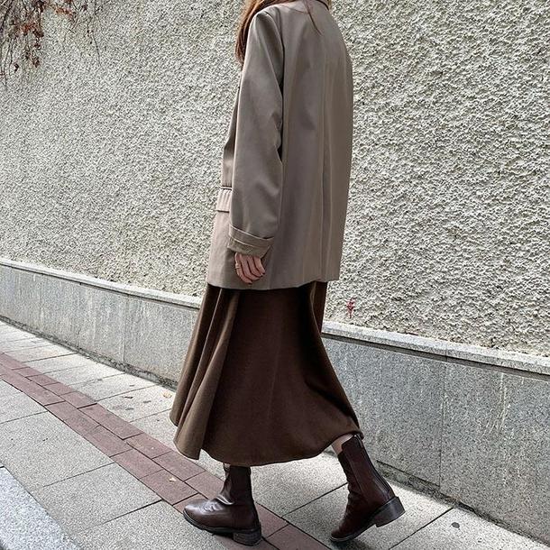 ハイウエストフレアスカート 4888-画像6-韓国ファッション通販POPREA［ポップリア］