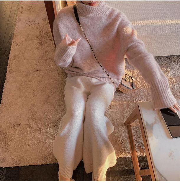 モヘアタートルネックニット 4877-画像6-韓国ファッション通販POPREA［ポップリア］