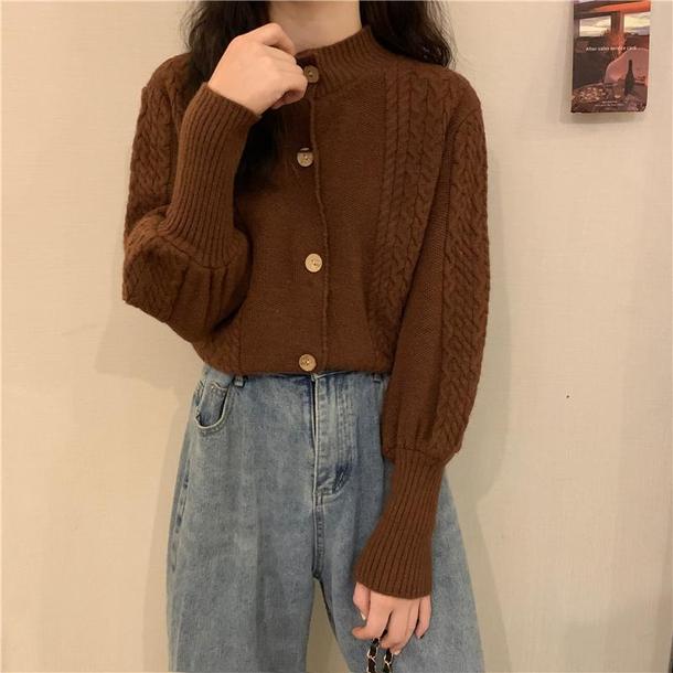 ディープカフスケーブルニット 4771-画像6-韓国ファッション通販POPREA［ポップリア］