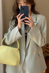 くすみグリーンカラージャケット 5853-画像6-韓国ファッション通販POPREA［ポップリア］