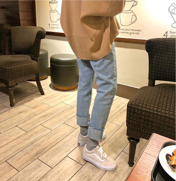 Vネックショートニットカーディガン 5041-画像7-韓国ファッション通販POPREA［ポップリア］