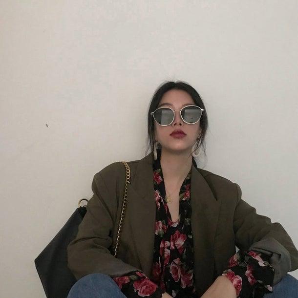 フラワータイリボンブラウス 4991-画像7-韓国ファッション通販POPREA［ポップリア］