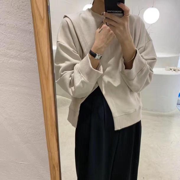 スリットレイヤードプルオーバー 4663-画像7-韓国ファッション通販POPREA［ポップリア］