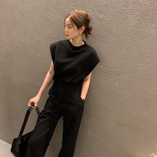 フレンチスリーブサマーニット 5183-画像7-韓国ファッション通販POPREA［ポップリア］