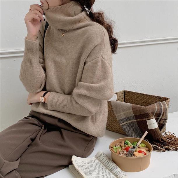 タートルネックウールプルオーバー 4814-画像7-韓国ファッション通販POPREA［ポップリア］