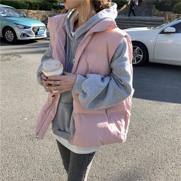 エコダウンベスト 4780-画像7-韓国ファッション通販POPREA［ポップリア］