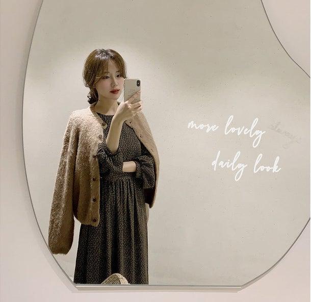 ウールタッチカーディガンワンピースセット 4938-画像7-韓国ファッション通販POPREA［ポップリア］