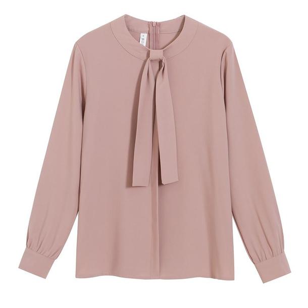 リボンタイソフトタッチブラウス 4881-画像7-韓国ファッション通販POPREA［ポップリア］