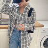 チェックシャツ&ビスチェ風キャミセットアップ ﻿﻿ 5737-画像7-韓国ファッション通販POPREA［ポップリア］
