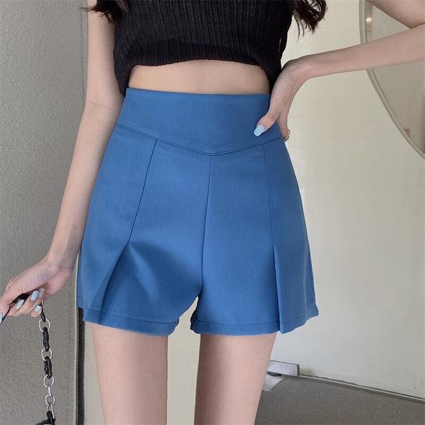 ハイウエストショートパンツ 5153-画像7-韓国ファッション通販POPREA［ポップリア］