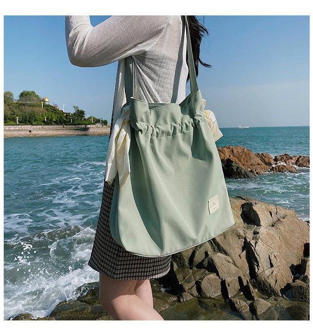 デュプルリボントートバッグ﻿ 5139-画像7-韓国ファッション通販POPREA［ポップリア］