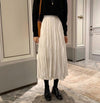 変形ランダムプリーツロングスカート 4969-画像7-韓国ファッション通販POPREA［ポップリア］