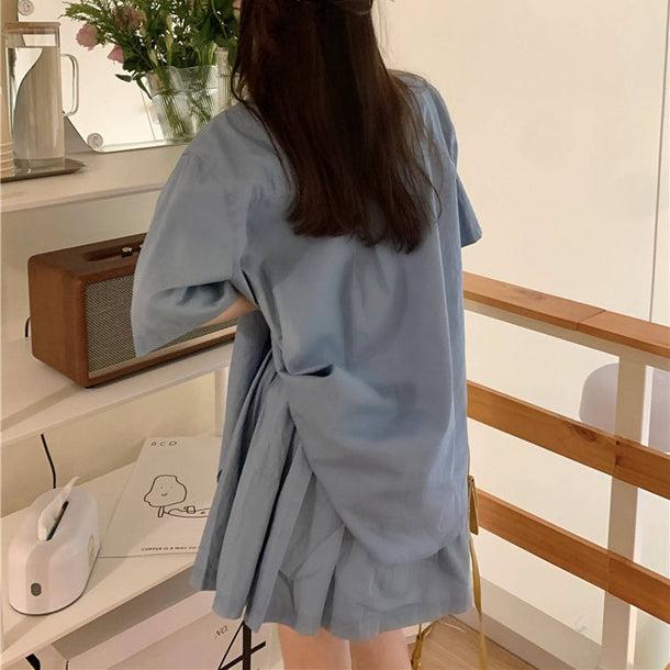 カジュアルデニムセットアップ 5380-画像8-韓国ファッション通販POPREA［ポップリア］