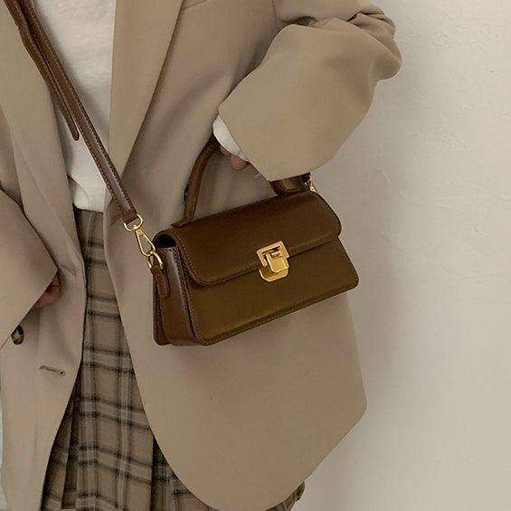 2way持ち手付きレトロショルダーバッグ 4985-画像8-韓国ファッション通販POPREA［ポップリア］