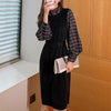 フェイクブラウス＆ブラックジャンスカドレス 4738-画像8-韓国ファッション通販POPREA［ポップリア］