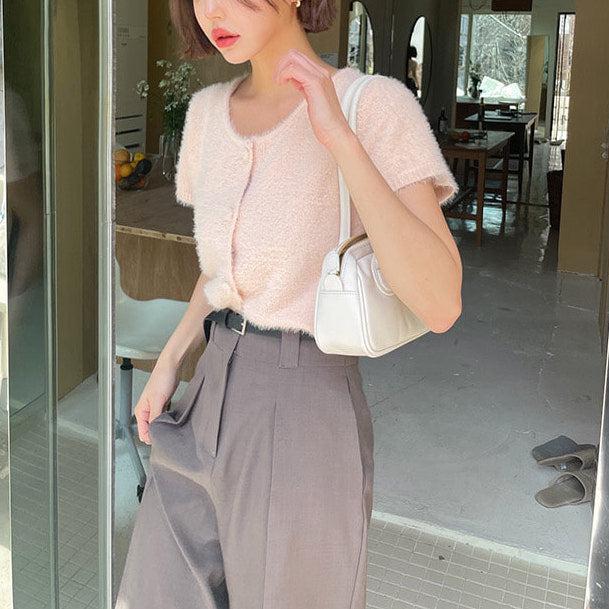 アンニュイサマーニットカーディガン 5218-画像8-韓国ファッション通販POPREA［ポップリア］